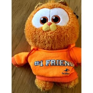 Baby Garfield plush toy SeaWorld Parks Exclusive Garfield Movie #1 FRIEND RARE